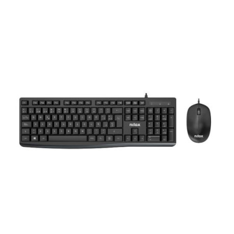 KIT KEYBOARD + MOUSE USB BLACK