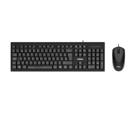 KIT KEYBOARD + MOUSE USB BLACK