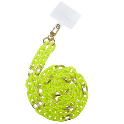 LACET CHAIN YELLOW FLUO