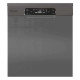 LAVASTOVIGLIE CM 60 16PLS A+++-10 SMOOTH TOUCH WIFI + BT 43DB TERZO CESTO OPEN DOOR MAXI PLATES INOX