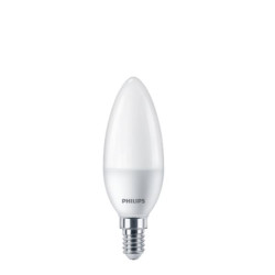 LED CANDELA/ OLIVA 60W E14 4000K N