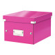 Leitz Click & Store - Scatola per archiviazione - per A5 - rosa metallizzato