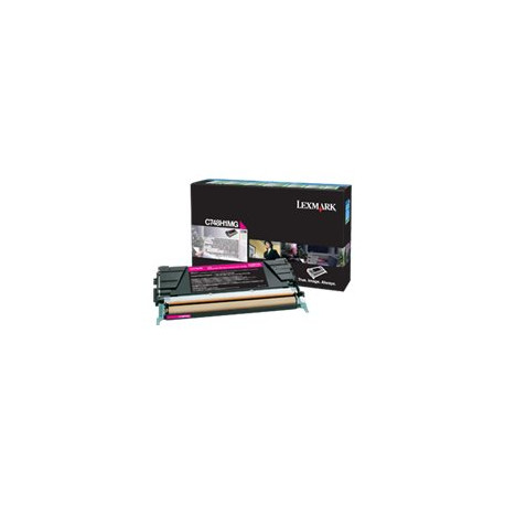 Lexmark - Alta resa - magenta - originale - cartuccia toner LCCP, LRP - per Lexmark C748de, C748dte, C748e