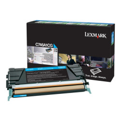 Lexmark - Ciano - originale - cartuccia toner LCCP, LRP - per Lexmark C746dn, C746dtn, C746n, C748de, C748dte, C748e