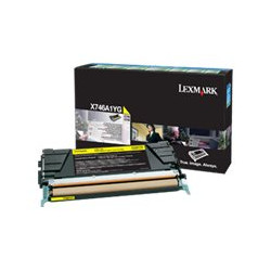 Lexmark - Giallo - originale - cartuccia toner LCCP, LRP - per Lexmark X746de, X748de, X748de LDS, X748de Statoil, X748dte