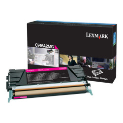 Lexmark - Magenta - originale - cartuccia toner LCCP, LRP - per Lexmark C746dn, C746dtn, C746n, C748de, C748dte, C748e