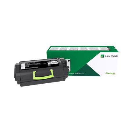 Lexmark 522X - Extra High Yield - nero - originale - cartuccia toner LCCP, LRP - per Lexmark MS811dn, MS811dtn, MS811n, MS812de