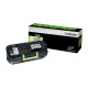 Lexmark 622H - Alta resa - nero - originale - cartuccia toner LCCP, LRP - per Lexmark MX710, MX711, MX810, MX811, MX812