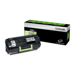 Lexmark 622H - Alta resa - nero - originale - cartuccia toner LCCP, LRP - per Lexmark MX710, MX711, MX810, MX811, MX812