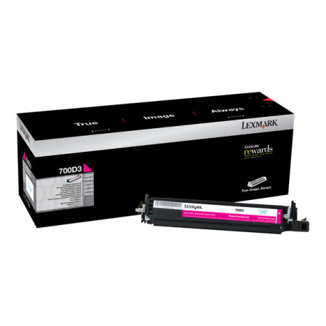 Lexmark 700D3 - Magenta - originale - kit unità di sviluppo LCCP - per Lexmark C2132, CS310, CS317, CS417, CS517, CX317, CX410,