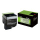 Lexmark 702XK - Extra High Yield - nero - originale - cartuccia toner LCCP, LRP - per Lexmark CS510de, CS510dte