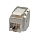 LINDY Cat.6A 10G Premium RJ45 STP Keystone - Inserto modulare - CAT 6a - STP - RJ-45