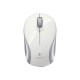 Logitech M187 - Mouse - ottica - senza fili - 2.4 GHz - ricevitore wireless USB - bianco