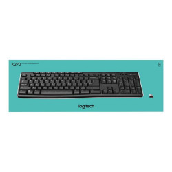 Logitech Wireless Keyboard K270 - Tastiera - senza fili - 2.4 GHz - QWERTY - Olandese