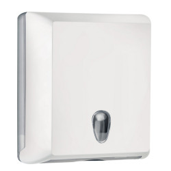 Dispenser asciugamani piegati EColored - 29 x 10,5 x 30,5 cm - adamello white - Mar Plast