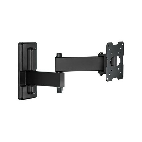 Meliconi CME EDR100 - Kit montaggio (montaggio a muro, doppio braccio) - Tilt & Turn - per pannello piatto - nero - dimensione 