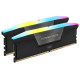 MODULI DI MEMORIA - RAM DDR5 VENGEANCE RGB 32GB (2x16GB) DRAM 6000MTs CL36 Memory Kit  Black