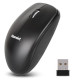 MOUSE WIRELESS 2.4GHZ 1000DPI 3 TASTI + SCROLL - BATT STILO DESIGN NERO AMBIDESTRO E RICEVITORE NANO IN DOTAZIONE