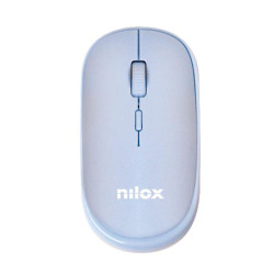 MOUSE WIRELESS LIGHT BLUE