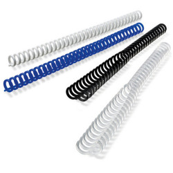 Dorsi ClickBind per rilegatura - riutilizzabili - 16 mm - nero - GBC - conf. 50 pezzi