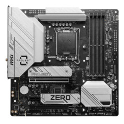 MS-7E14\B760M PROJECT ZERO\601-7E14-010 10\801-7E14-001\STD B760M PROJECT ZERO B760 LGA1700 4DDR5 2PCI-EX16 1PCI-EX1 2M.2 4SATA