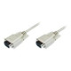 Nilox - Cavo VGA - 15 pin D-Sub (DB-15) (M) a HD-15 (VGA) (M) - 10 m - stampato, viti a serraggio manuale - grigio