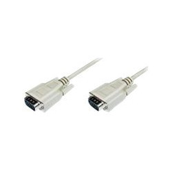 Nilox - Cavo VGA - HD-15 (VGA) (M) a HD-15 (VGA) (M) - 3 m - stampato, viti a serraggio manuale - grigio