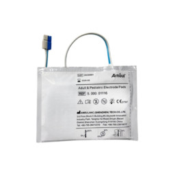 Elettrodi Adulti / Pediatrici DAE Amoul i3 Piastre Dura 2 anni ADU-PED-I3