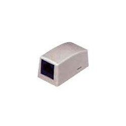 Panduit MINI-COM - Scatola connessione rete - office white - 1 porta