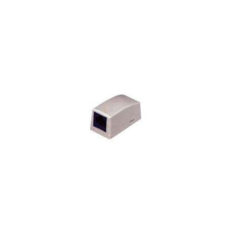 Panduit MINI-COM - Scatola connessione rete - office white - 1 porta