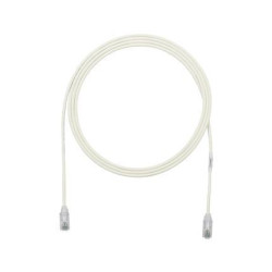 PATCH CORD U/UTP CAT.6 4X2X28AWG CONDUTTORE A TREFOLO GUAINA LSHF COLORE BIANCO 3M