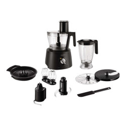 Philips Avance Collection HR7776 Compact 2-en-1 - Frullatore per alimenti - 1000 W