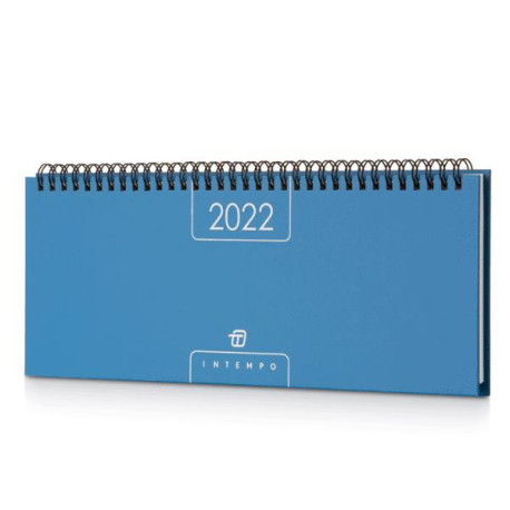 PLANNING SETTIMANALE 30X10 ALFA IN PAPERCOAT AZZURRO