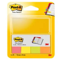 POST-IT SEGNAPAGINA 670-4P 20X38