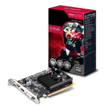 R7 240 4G DDR3 PCI-E HDMI / DVI-D / VGA WITH BOOST