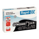 Rapid Super Strong - Punti metallici - 24/8+ - 8.5 mm - acciaio galvanizzato - zincato - pacco da 1000 - per Classic K1, K2- Su