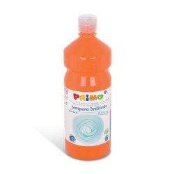 Tempera ARANCIO brillante primi passi in bottiglia 1000ml