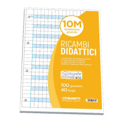 RICAMBI DIDATTICI A4 10M 40FF 100GR