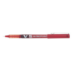 Roller V5 rosso punta 0 5 tratto 0 3 mm (conf.12)