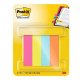 Segnapagina in carta Post-it 12 7 mm x 44 4 mm 5 blister da 50 Fogli Poptimistic colori rosa power verde acido acqua arancio ac