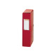 SEI SCATTO - Cartella a scatola - larghezza dorsale 120 mm - per 250 x 350 mm - rosso