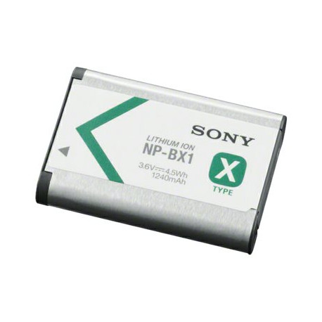 Sony NP-BX1 - Batteria - Li-Ion - 1240 mAh - per Sony ZV-1- Cyber-shot DSC-HX95, HX99, RX100, WX700- Handycam HDR-CX470- VLOGCA