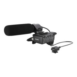 Sony XLR-K1M - Kit adattatore microfono - per Cinema Line ILME-FX3- Cyber-shot DSC-RX10- Handycam FDR-AX43, AX45, AX60- a7 III-