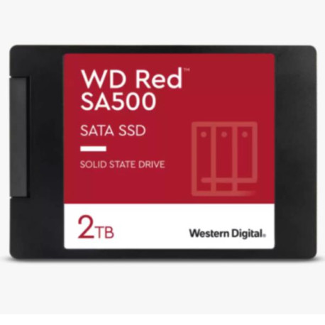 SSD WD RED SA500 NAS SATA DA 2 5 /7 MM CON CUSTODIA