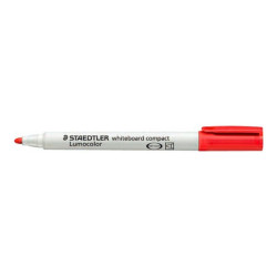 STAEDTLER Lumocolor compact - Marcatore - per vetro, lavagna bianca, porcellana - verde - 1-2 mm