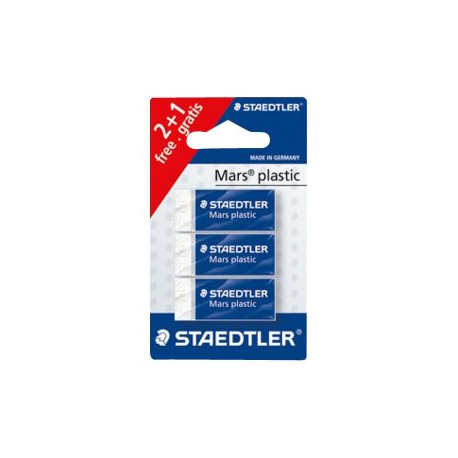 STAEDTLER Mars plastic - Gomma - 4 x 1.9 x 1.3 cm - polipropilene