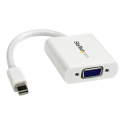 StarTech.com Adattatore convertitore video Mini DisplayPort a VGA - Bianco - Convertitore video - VGA - DisplayPort - bianco