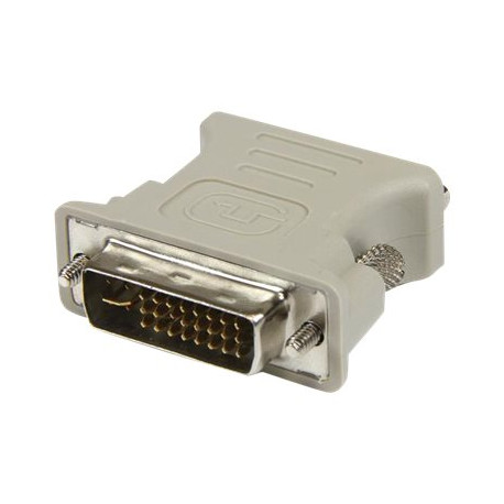 StarTech.com Adattatore DVI a VGA - Convertitore cavo  DVI a VGA - Maschio / Femmina - M/F - colore Nero - Scheda VGA - DVI-I (