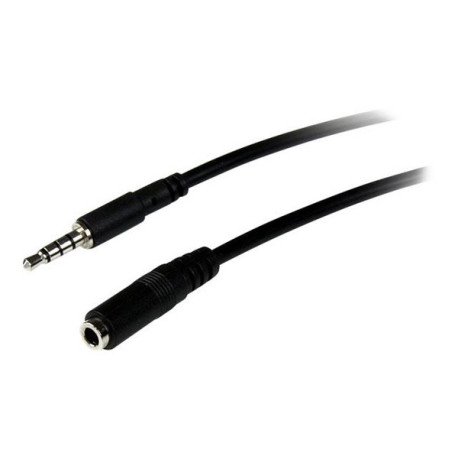 StarTech.com Cavo di prolunga 1 m per auricolari TRRS a 4 posizioni da 3,5 mm - M/F - Cavo di prolunga microtelefono - mini-jac