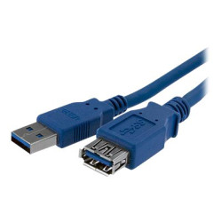 StarTech.com Cavo di prolunga USB 3.0 SuperSpeed da 1 m A ad A blu - M/F - Prolunga USB - USB Tipo A (M) a USB Tipo A (F) - USB